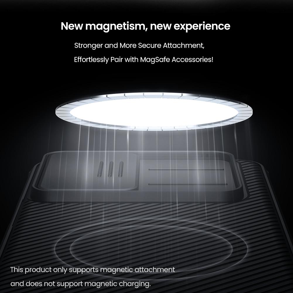 NILLKIN For Samsung Galaxy A26 5G Phone Case CamShield Pro Magnetic Case Camera Protection Slide Cover