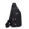 Men's Fashion Canvas Waterproof Chest Bag, Multifunctional Sling Crossbody Bag For Outdoor Sports Travel Hiking Camping
