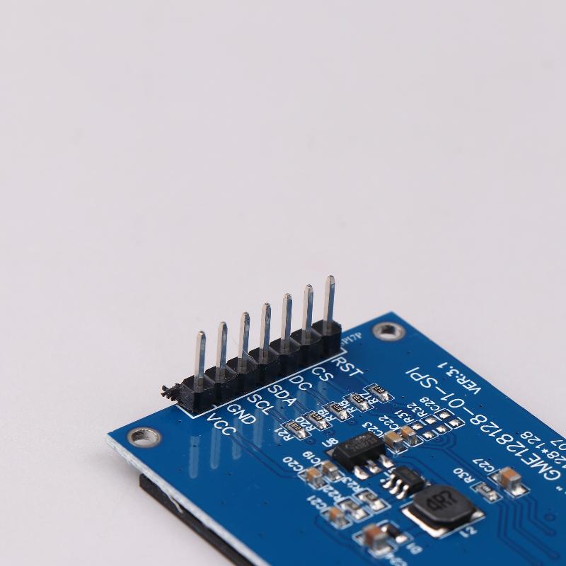 1.5 Inch 1.5" 128X128 Oled Screen Display Module 4Pin 7Pin Sh1107 Driver Iic 4 Pins White For Raspberry Pi For Stm32