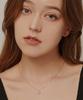 Loveenb [14K Gold] Melting Heart Necklace