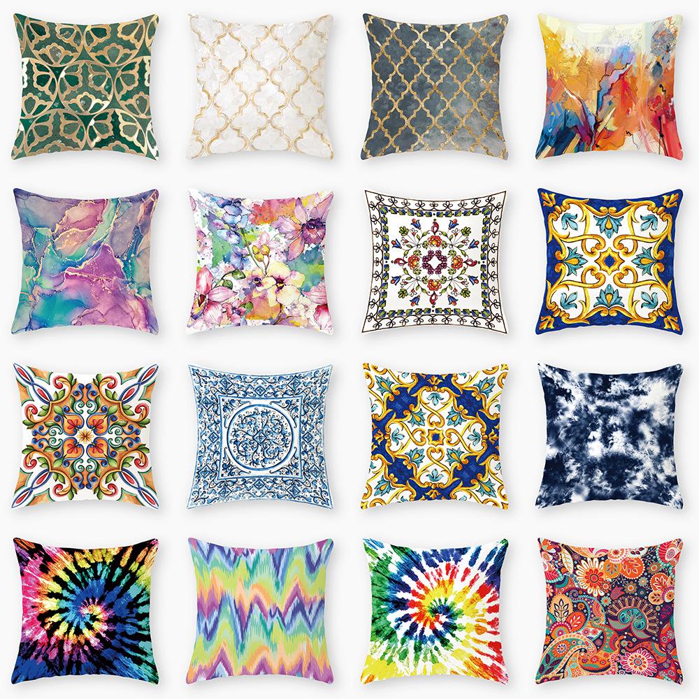 

Nordic Sofa Pillowcase One-piece Bohemian Office Cushion Pillowcase 45x45 cotton and linen