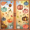 6PCS Fall Window Cling Plastic For Living Room Bedroom Seasonal Decoration