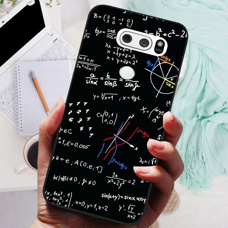 Para LG V30 V30+ Funda Gato Lindo Pintado Trasera para Teléfono Para LG V35 V30S Thinq Funda Silicona Suave Para LGV30 V30 Plus Fundas Coques