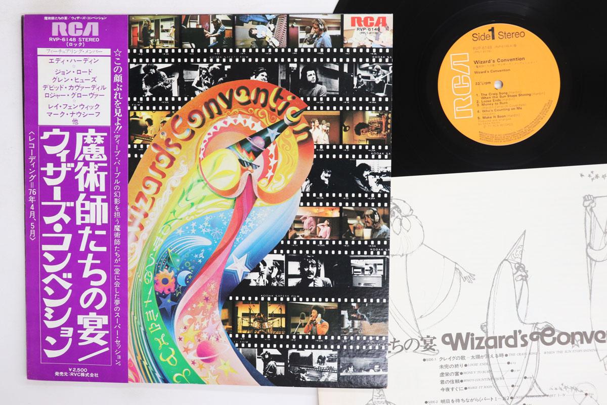 Виниловая пластинка WIZARDS CONVENTION Wizards Convention RVP6148 RCA 1977 Япония Obi Рок Б/у