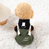 Trendy Winter Dog Clothes With Leash - Cargo 4-Legged For Small Dogs