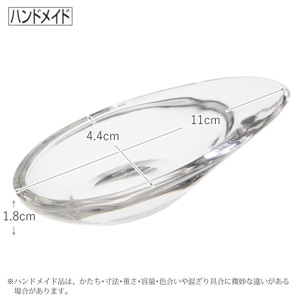 Toyo Sasaki Glass Flower Ornament Amuse-bouche Cups, Set of 6, Glass Bowls, Dishware, Small Plates, TS44031