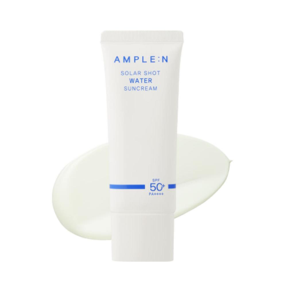 Ample:N Solar Shot Water Sun Cream SPF50+ PA++++ 40ml – Lightweight Chemical Sunscreen