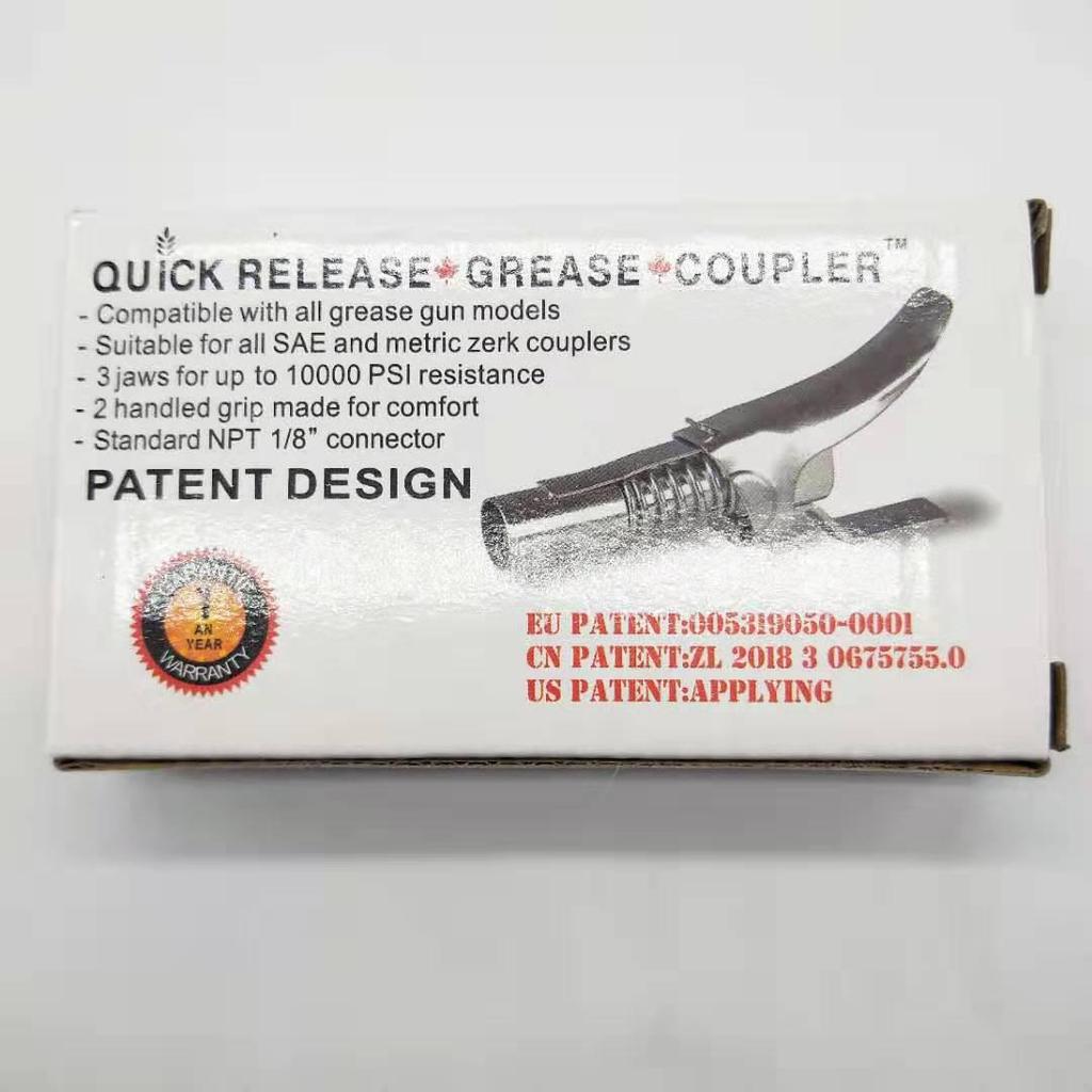 High-Pressure Clip-On Grease Nozzle for Grease Guns