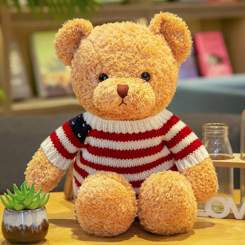 Large Cute Teddy Bear Plush Toy - Perfect for Weddings, Claw Machines, or Gifting