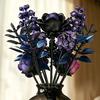 Moc Bukett Modell Montering Byggklossar Utbildande Kreativ Vuxen Barn Leksaker Rosor Blommor Klossar Set Skrivbordsdekoration Pojke Gåva