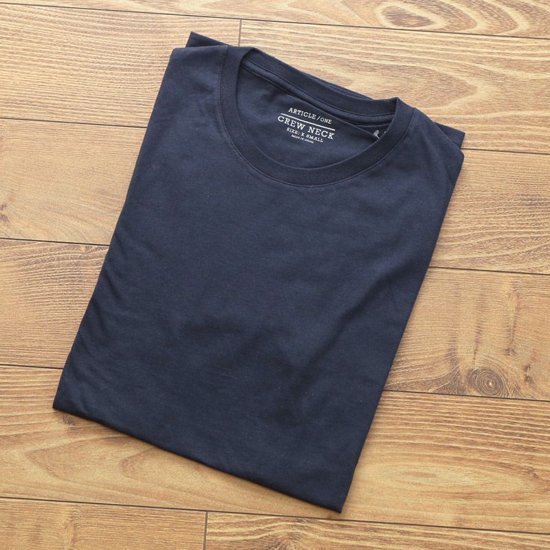 

Повседневная майка оверсайз в корейском стиле Navy blue XS [about 50.00kg]]