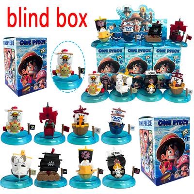 Anime One Piece-Pirate Ship Series Blind Box Guess Bag Toys Doll Cute Anime Figure Desktop Ornaments Collection