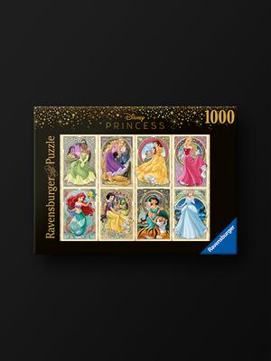 R165049 Disney Princess Art Nouveau 1000 Pieces Puzzle