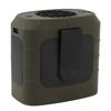 Portable Waist Clip Fan 3 Speeds Adjustable Low Noise Power Bank Hanging Neck Fan with LED Light