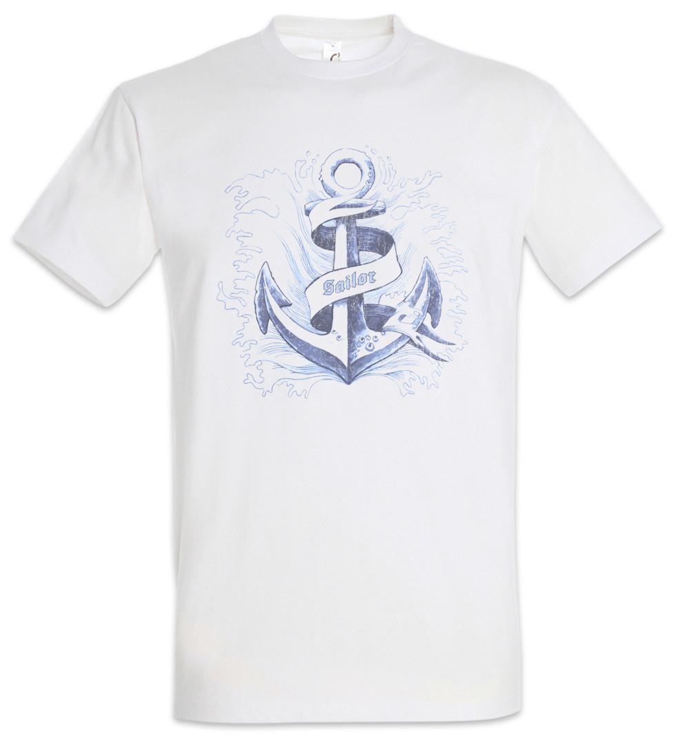 Anchor III T-Shirt Mens Womens Tees Top Sports Sailing Sailboat Sail Sailor Skipper Training S
