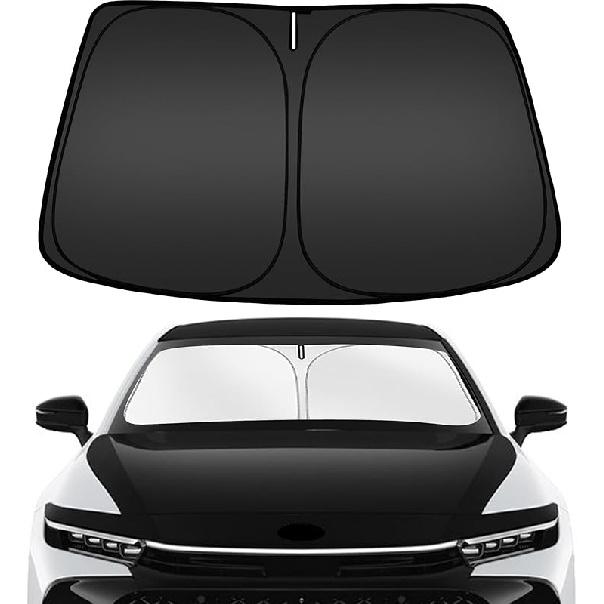 ARISMOTOR Windshield Sun Shade For Toyota Corolla Cross -2025 2026,  Fit Foldable Front Window Sunshade Sun Visor Protector, Block UV Rays Keep Your