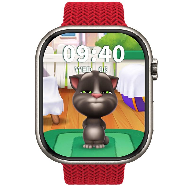 Rainbuvvy HK9 PRO+ Bluetooth Smart Bracelet 2.02inch AMOLED 410x494 1GB RAM BT5.1 Bluetooth Call IP67 Waterproof Smartwatch One Click Connection