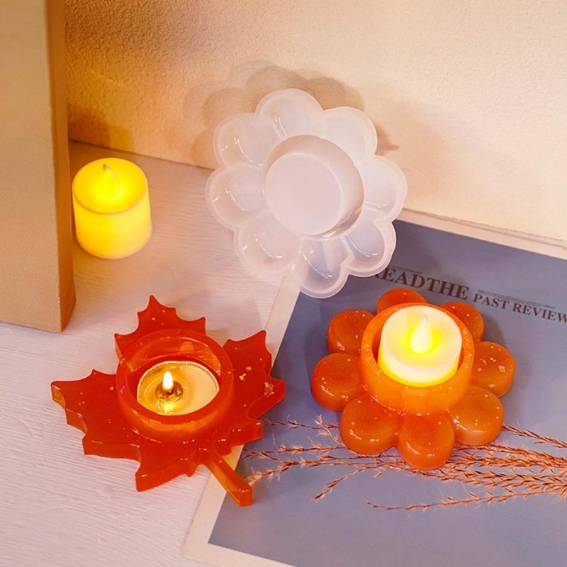 Silicone Resin Molds for Candle Holder Wall Decoration Mould DIY Crafts Unique Epoxy Resin Art Decoration Crafts Mould