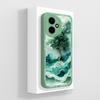 For Honor 400 Lite Case For Honor 400 Pro 5G Painted Flower Back Cover Full Protection Soft Funda Liquid Silicone Phone Housing