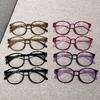 8pcs Large Frame Round Reading Glasses for Women Colorful Cute Magnifying Glasses for Reading And Outdoor Activities