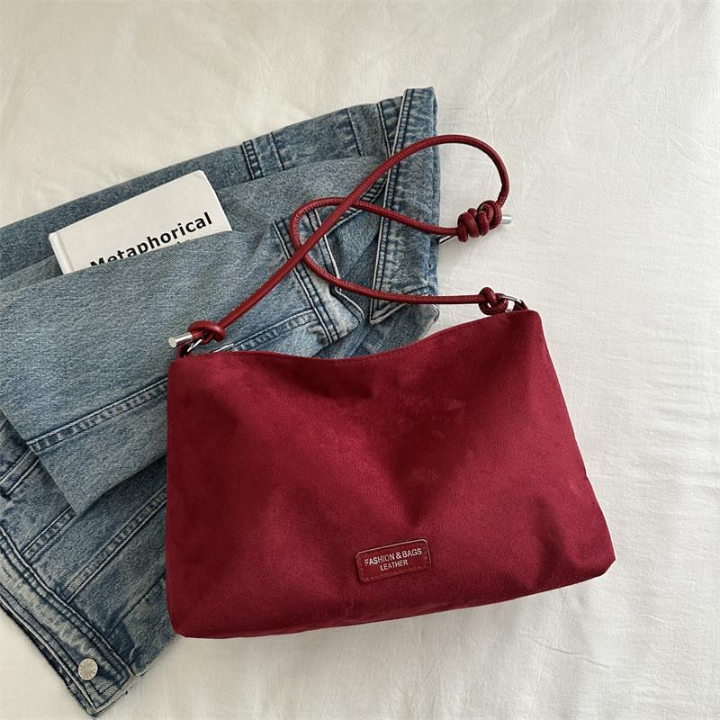 Urban Minimalist Bucket Bag With Special Material For Daily Use