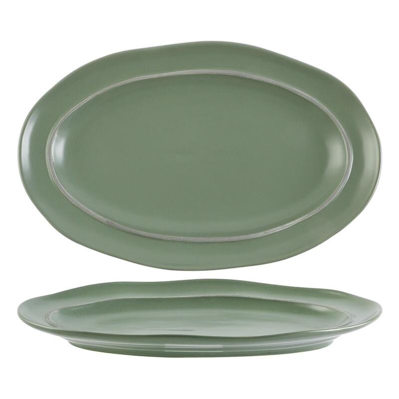 European Style 8-inch Ceramic Deep Plate