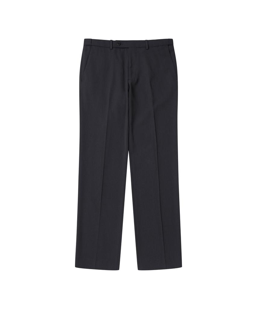 Keoseuuteommellou Black Slim Fit Setup Pants Cwpam25404Bkx