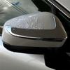 Chrome Side Rearview Mirror Strip Cover Trims Sticker For Toyota Noah Voxy 90 Series 2022 Silver ABS 2 PCS