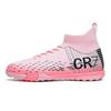 New Men Soccer Shoes High-Top Futsal Cleats Sneakers Football Boots Grass High-Quality Non-Slip Match Indoor Hot- Fg/Tf