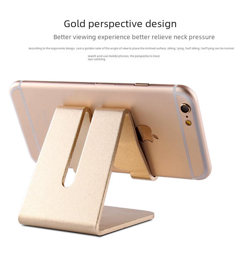 Aluminum Alloy Desktop Stand for Tablets and Phones