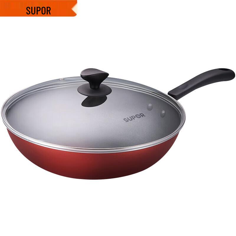 Supor Aluminum Non-Stick Wok 30cm