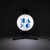 Lampe de casque playstation - paladone - support de casque lumineux - noir - 23,5 cm