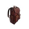 Goat Leather Bag Backpack Rucksack Vintage Laptop Brown Genuine Travel New Men's