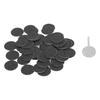 51pcs Pre Cut Callus Remover Sandpaper Pads Round Shape Dead Skin Remover Discs  For Pedicure