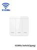 RF433MHz 1/2/3Gang Wall Switch Tuya Smart WiFi Switch Receiver Alexa Google Home Voice Control Smart Life APP Remote Module