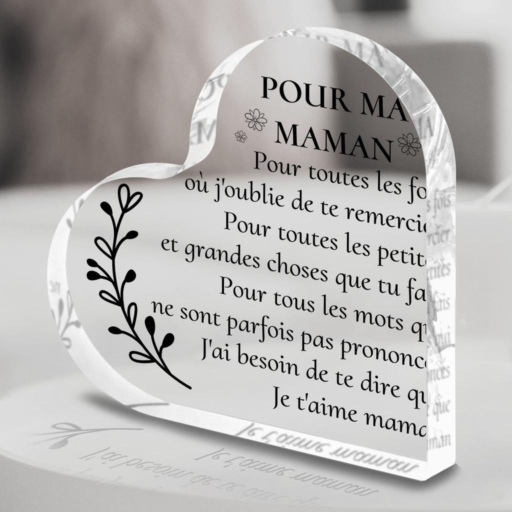 2D Flat Acrylic French Style "inverted Mare" Decoration, Indoor and Outdoor Decoration - No Battery/electricity Required, Free Day Decoration, Sho