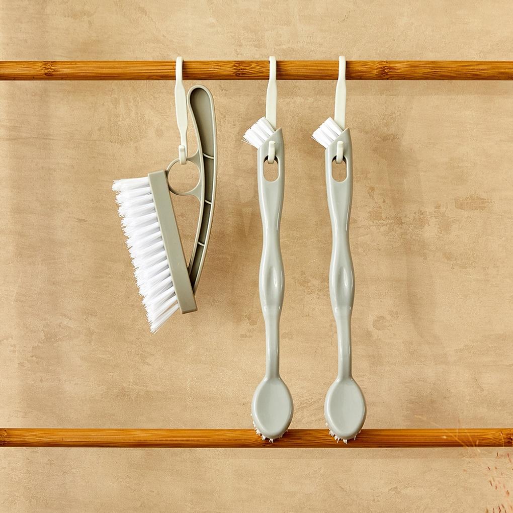 New Clean Diagonal Crevice Brush Gray (Great for Crevice Cleaning)_CL1122034