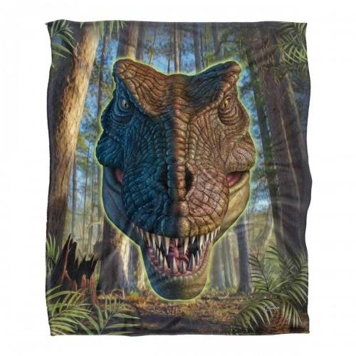 JQ Licensing Jlo Silky Dinosaur Supersoft Blanket