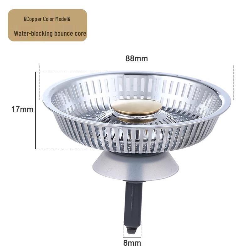 MDNG Stainless Steel Kitchen Sink Drain Stopper