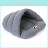 Casa de Cachorro Gato Aconchegante Caverna para Filhotes Cama para Dormir de Animal de Estimação Com Superfície de Pelúcia Super Macia