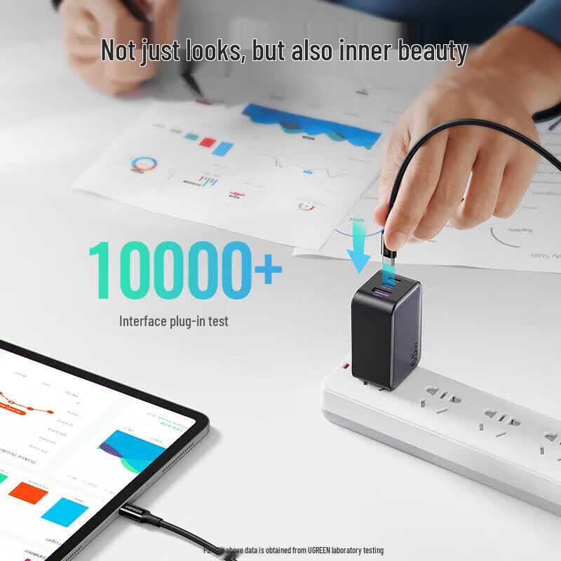 Ugreen 65W 3-Port GaN Foldable Fast Charger