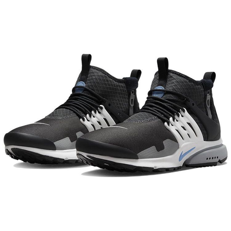 Nike Air Presto Mid Utility Anthracite University Blue Men Sneakers Black Summit-White Particle-Grey DC8751-002