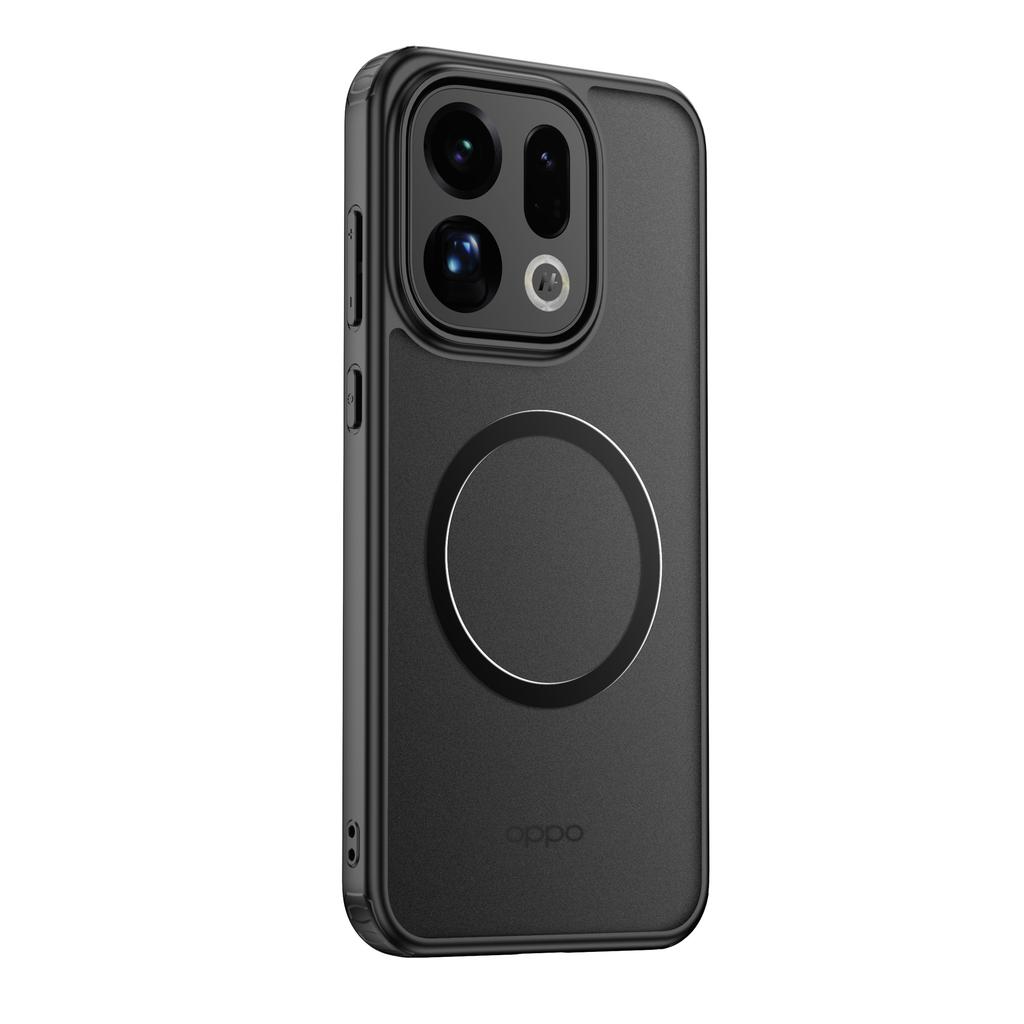 Applicable to oppo findx1 magnetic mobile phone case findx1pro case wireless charging transparent airbag anti-drop case