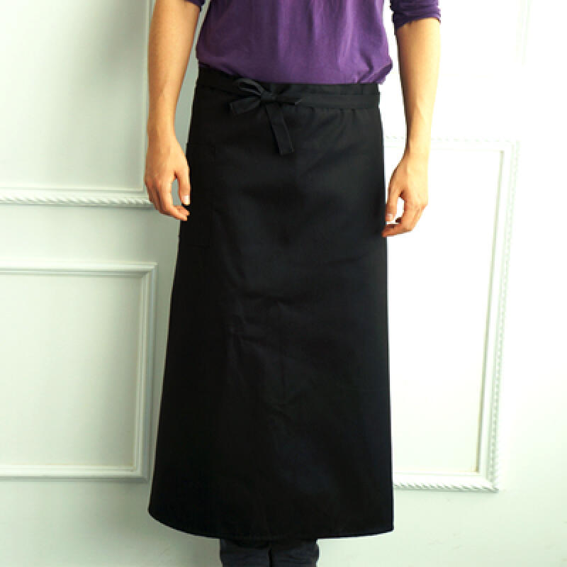 Моно-фартук (Длинная)_Черный