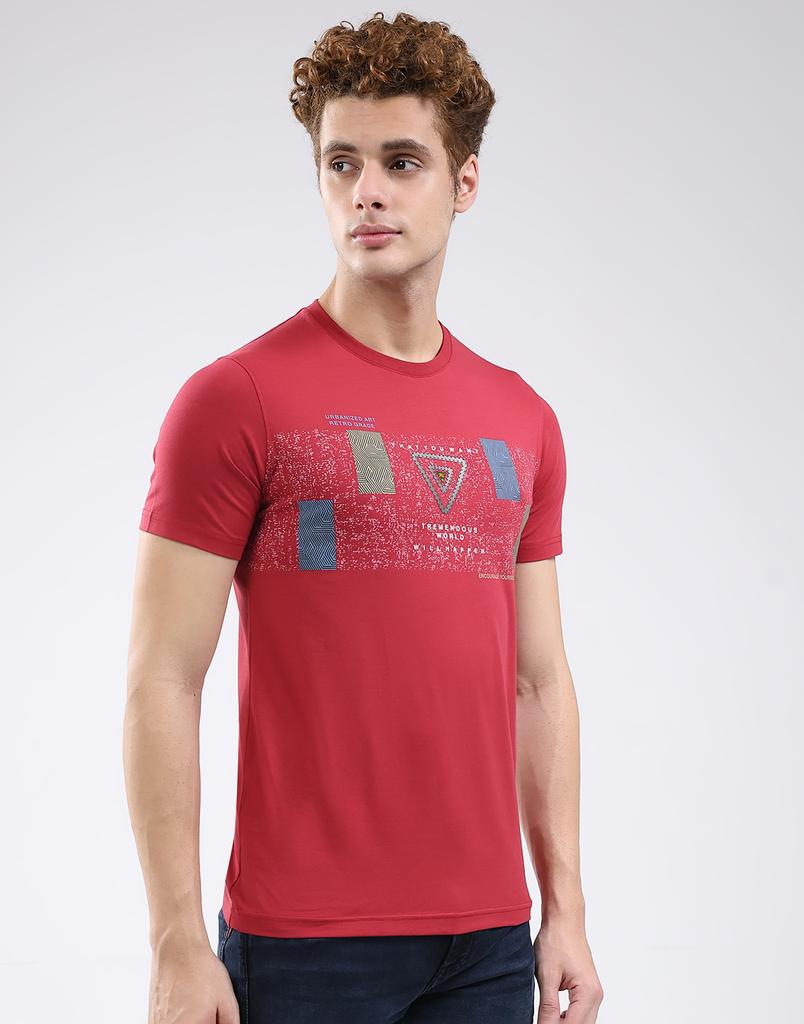 Monte Carlo Men's Round Neck Half Sleeve T-Shirt