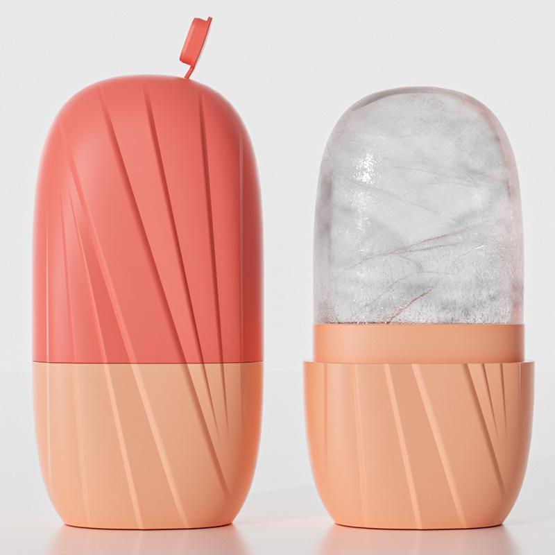 1Pc Facial Beauty Applicator Skin Care Tools Ice Shaving Massage Facial Beauty Silicone Ice Mold