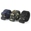 New Men's Belt Outdoor Hunting Tactics Belt Multi Functional Buckle Nylon Belt Marine Corps Canvas Metal Buckle