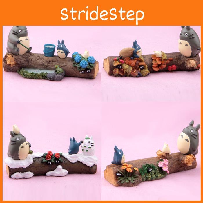 Totoro Seasons Four Scene Model Ornament For Microscopic Decor Landscape
