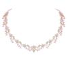 American Diamond AD with Colorful Crystal Necklace Jewellery Set for Women/Girls | Perfect for Weddings, Parties & Festive Occasions