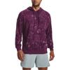Under Armour Cotton Woven Hooded Loose Fit Long Sleeved Sweatshirt Men's Purple 1377177-572